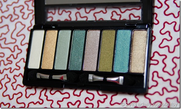 The Greens: Avon 8-in-1 Eyeshadow Palette