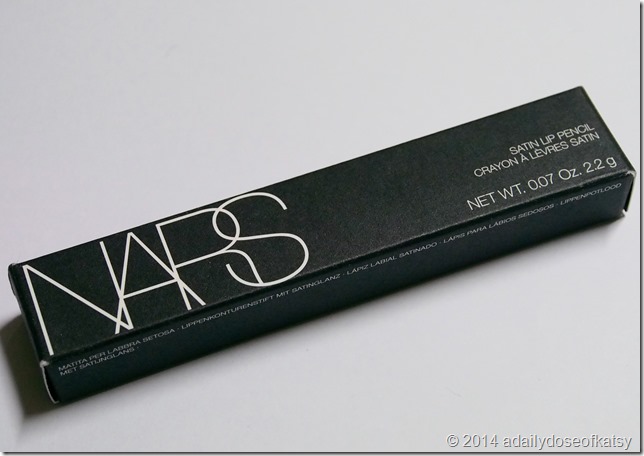 Review | Nars Final Cut Collection (Nordstrom Exclusive): Satin Lip Pencil in Villa Lante