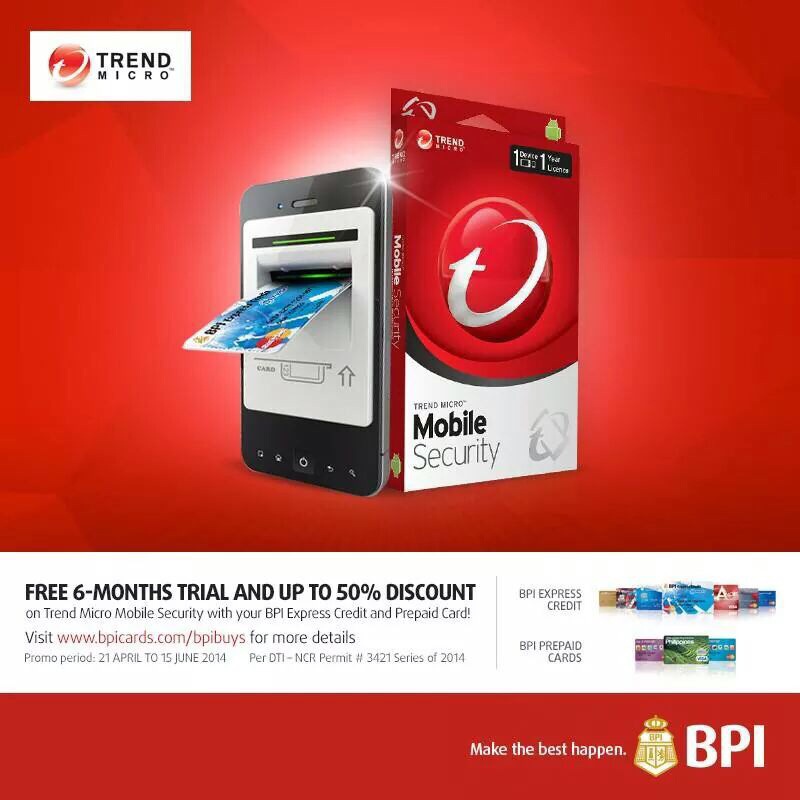 Tech Thursdays: (PR) Trend Micro and BPI Free 6months Trial Offer