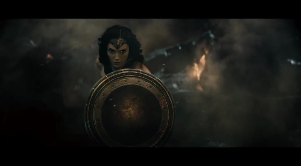 Contrary to what the trailer suggested, this was not how WW revealed herself in the film