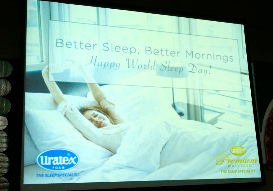 Uratex World Sleep Day