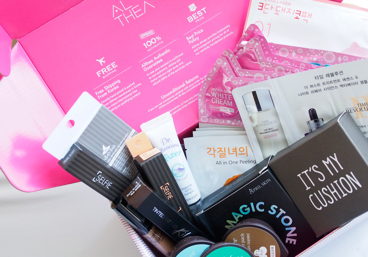 Unboxing My First Althea Korea Haul