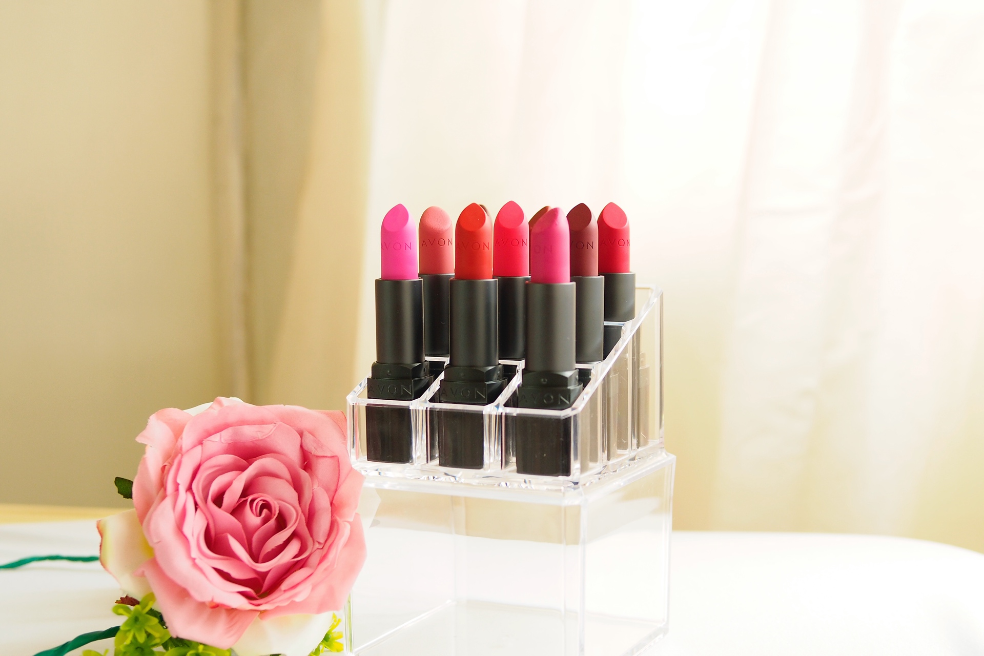 Avon Perfectly Matte Lipstick Swatches and Review