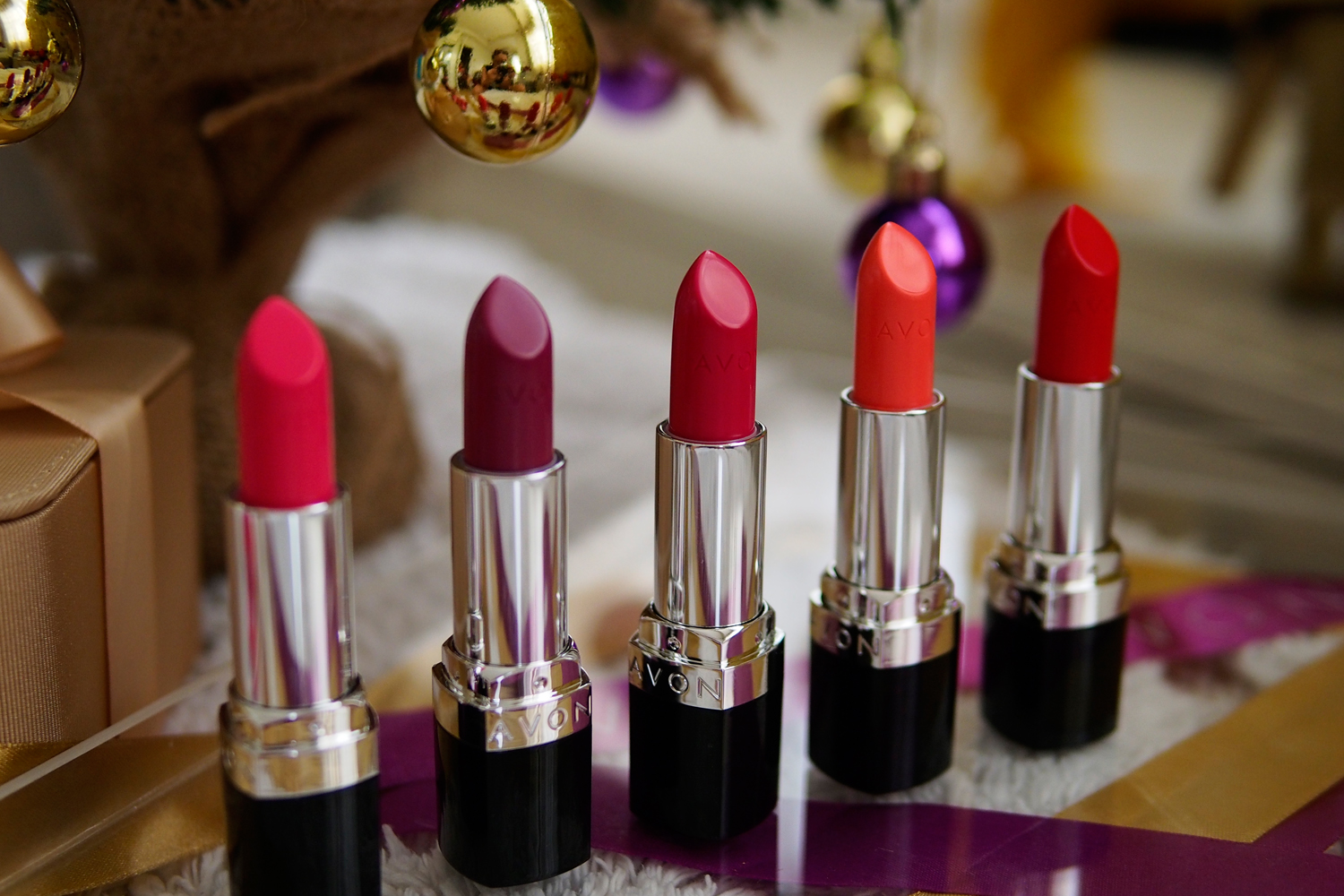 AVON BELLE IN BLOOM LIPSTICKS