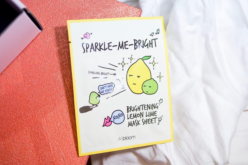 Althea A'Bloom Sparkle-Me-Bright Brightening Sheet Mask