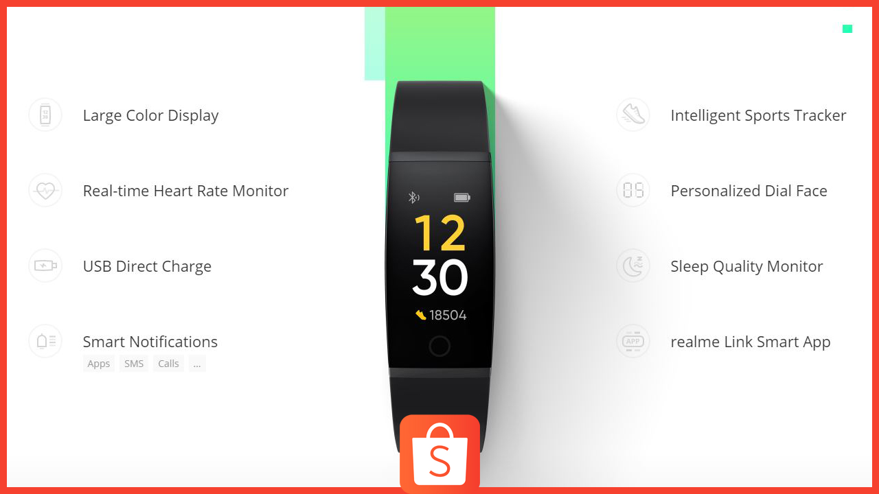 Gift Dad a Realme Fitness Band thru Shopee this Father’s Day