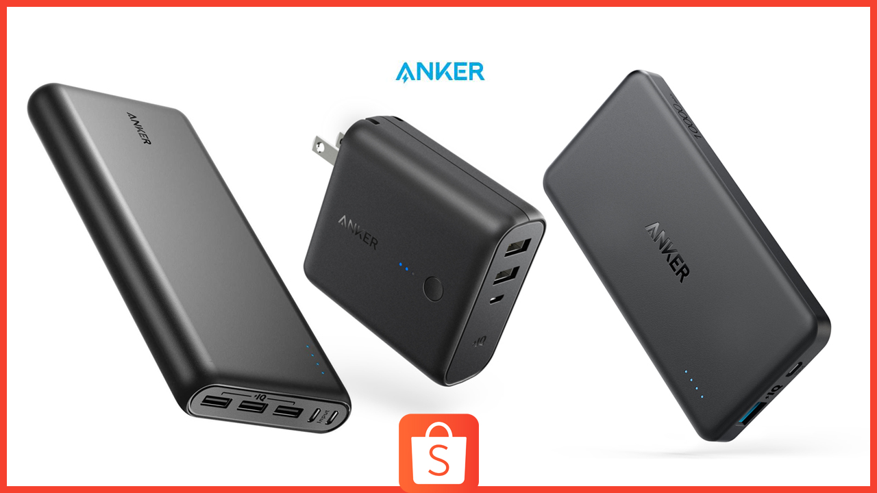 Get Up to 25% off on Anker Powerbanks this Independence Day on Shopee