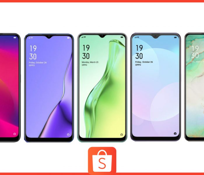Get Sub 10k Smartphones from OPPO at Shopee
