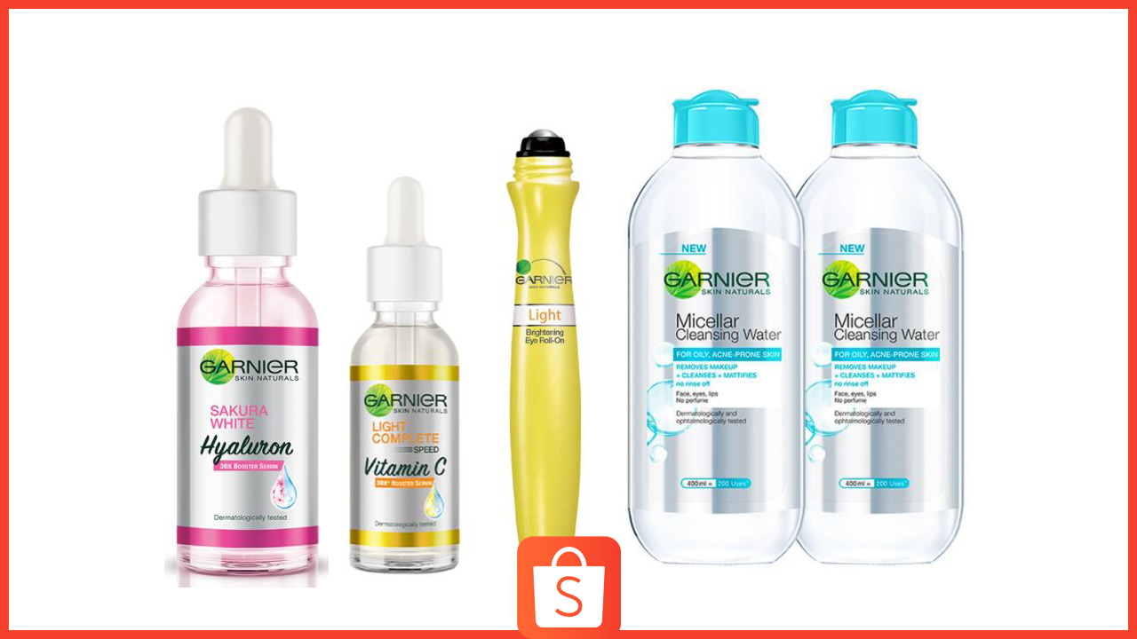 Shopee Super Brand Day: Shop Garnier up to 50% off Plus Get a Peek at the Garnier Green Parcel!