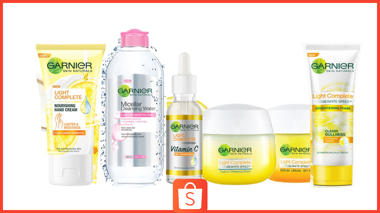 Garnier Super Promos on Shopee!