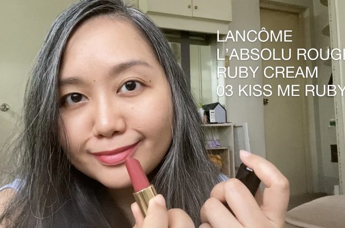 Unboxing + First Impressions: Bae Suzy’s Lipstick in Startup LANCÔME L’ABSOLU ROUGE in KISS ME RUBY
