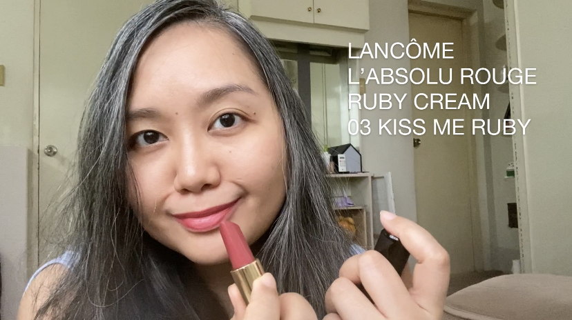 Unboxing + First Impressions: Bae Suzy’s Lipstick in Startup LANCÔME L’ABSOLU ROUGE in KISS ME RUBY