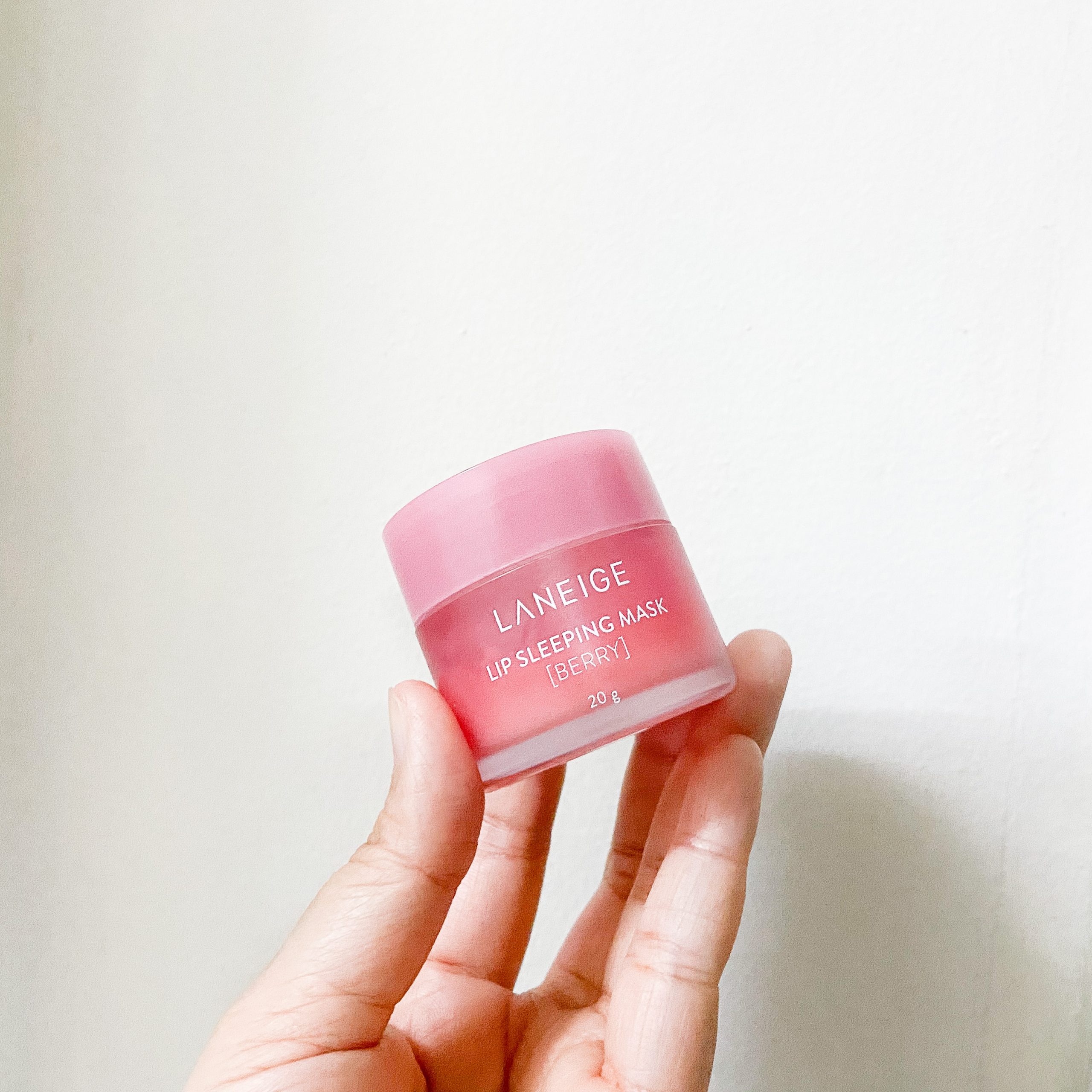 One of my Favorite Lip Balms! Review of the LANEIGE LIP SLEEPING MASK in BERRY