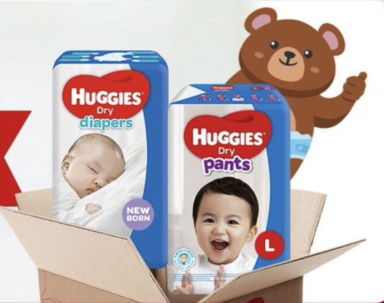 Shopee 7.7: Huggies Double Deals up to 30% Off!