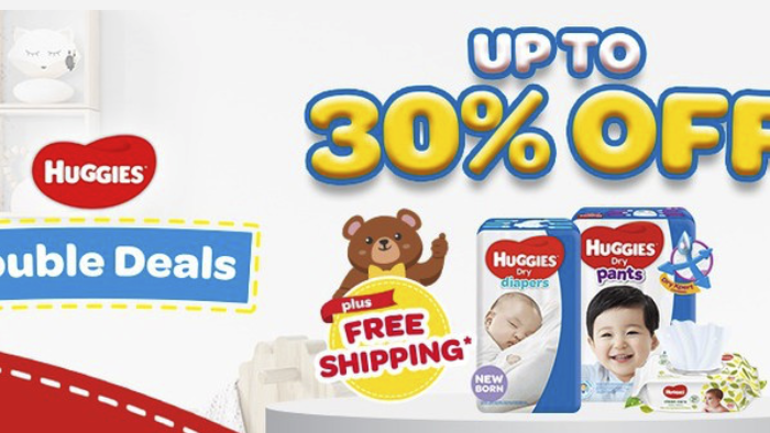 Shopee 8.8 Mega Flash Sale: Huggies Brand Deals