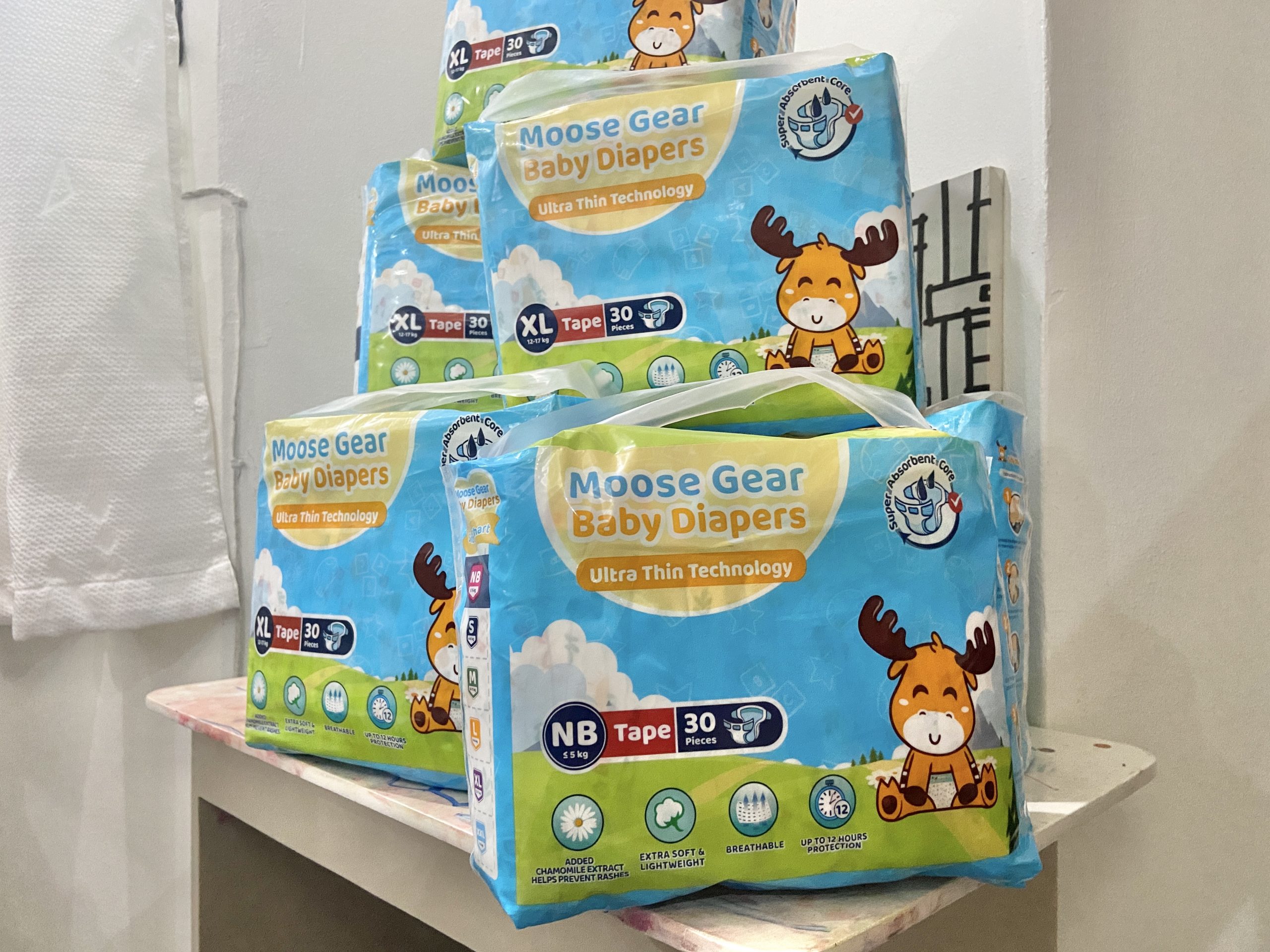 Meet the New Diapers on the Block: Welcome to Shopee, Moose Gear Baby Diapers!