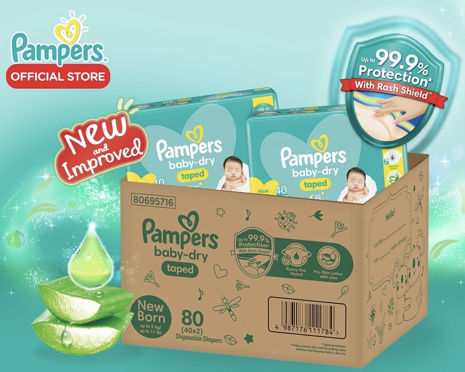 ShopeePay Sale 4.4: Pampers Diapers up to 25% Off Today