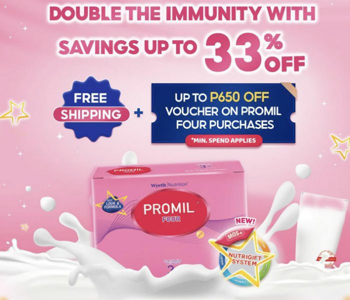 Shopee Brand Spotlight: Promil Four Bundles up to 30% Off