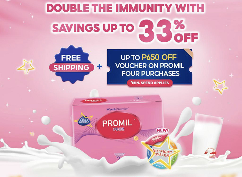 Shopee Brand Spotlight: Promil Four Bundles up to 30% Off