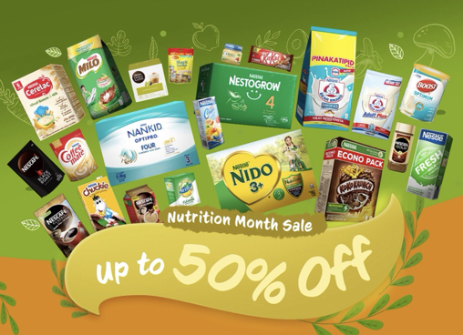 Celebrate Nutrition Month with Shopee Super Brand Day and Nestle