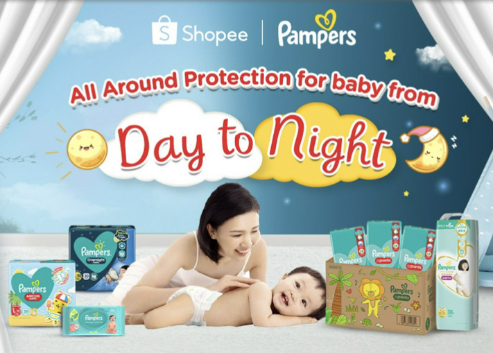 Pampers features on Shopee Brand Spotlight this July 16!