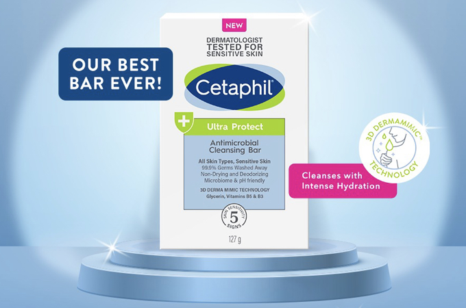 Shopee Brand Spotlight launches Cetaphil Ultra Protect Bar