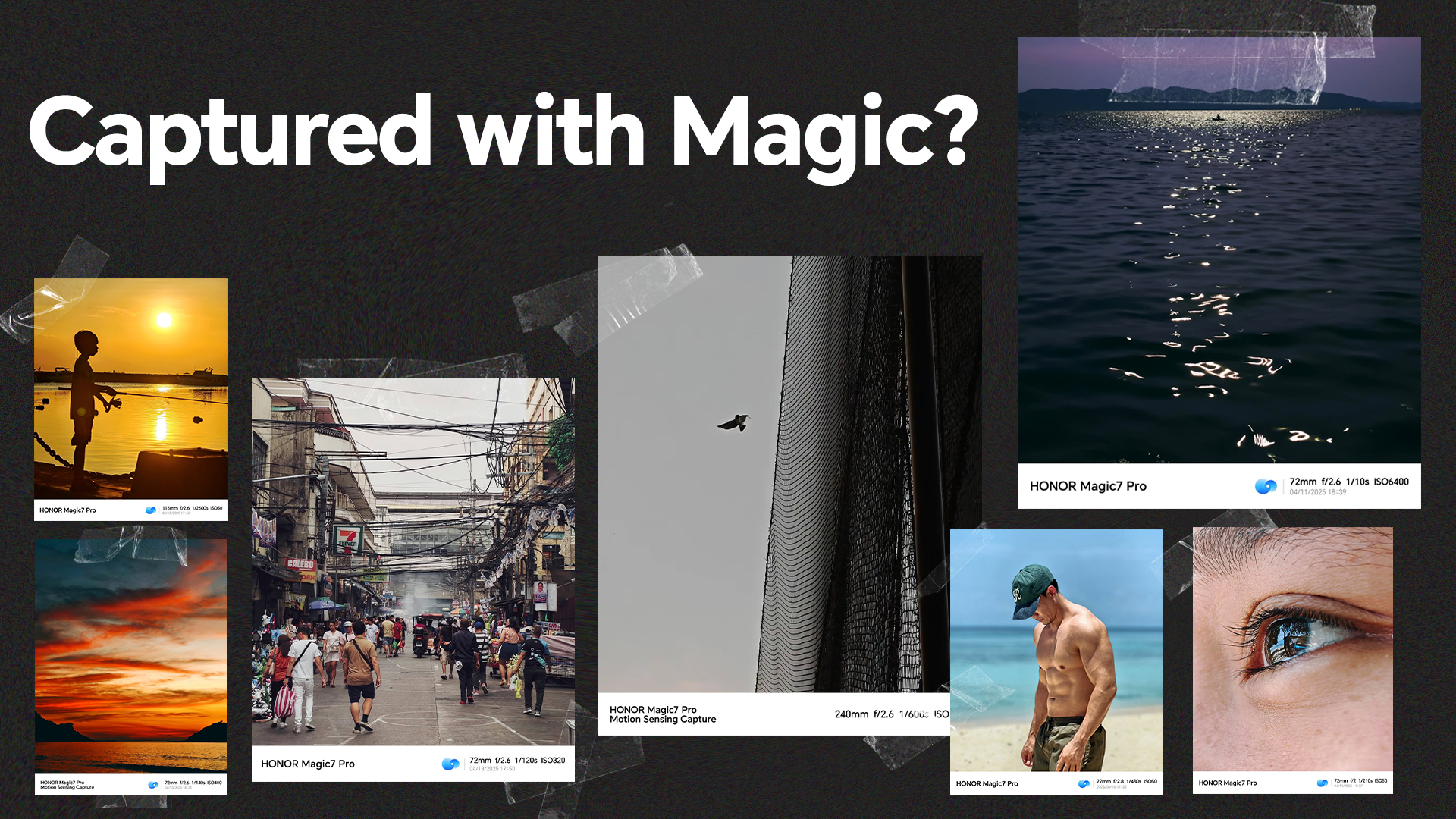 Captured with Magic? Photos Shot by Renowned Photographers using HONOR Magic7 Pro