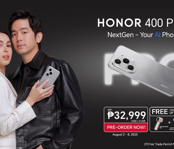 HONOR 400 Pro 5G is Here! Snap Ultra Clear with 200MP AI Camera — Yours for Php 32,999