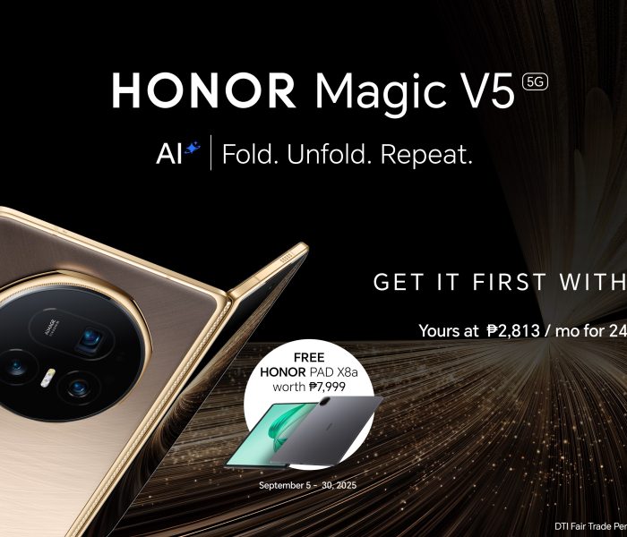 HONOR Magic V5 is Now Official with Globe via All-New GPlan PLUS 1799