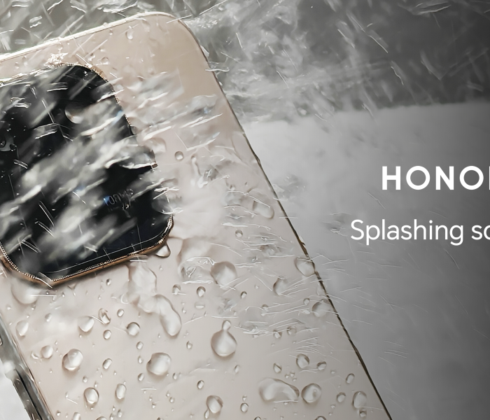Splashing Soon: HONOR Teases Its Next All-Angle Water-Resistant Smartphone Innovation